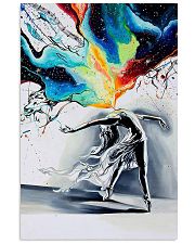 Poster Ballet dancing alone galaxy 24x36 Poster front