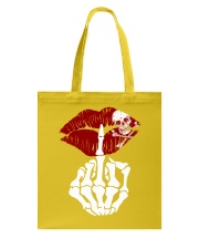 tattoo lip Tote Bag tile