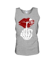 tattoo lip Unisex Tank tile