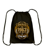 March 1963 The Birth of Legends Drawstring Bag thumbnail