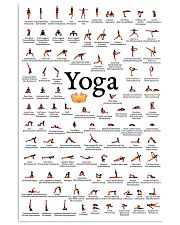 Poster Yoga practice 24x36 Poster front