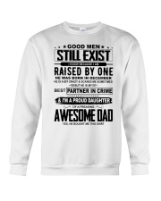 December Awesome Dad Crewneck Sweatshirt thumbnail