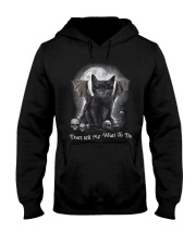 Tattoo cat dont tell me Hooded Sweatshirt tile