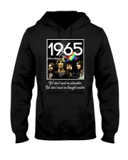 1965 Pink F Hooded Sweatshirt thumbnail
