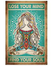 Poster Yoga lose your mind 24x36 Poster front