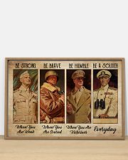 Poster Veteran be strong everyday 36x24 Poster poster-landscape-36x24-lifestyle-03