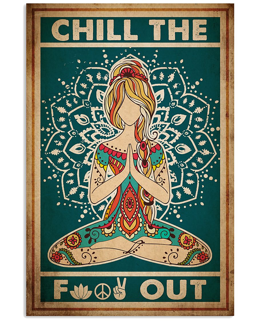Poster Yoga chill out 24x36 Poster