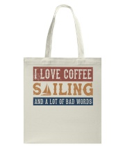 Mermaid i love coffee Tote Bag tile