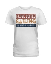 Mermaid i love coffee Ladies T-Shirt front