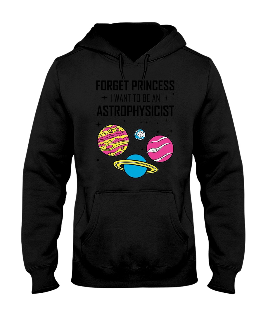 FORGET PRINCESS Hooded Sweatshirt