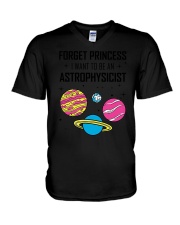 FORGET PRINCESS V-Neck T-Shirt thumbnail