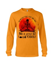 tattoo peace love Long Sleeve Tee tile