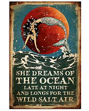 Poster Mermaid she dream of 24x36 Poster front
