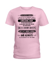 March awesome man Ladies T-Shirt front