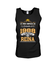 Noviembre 1988 Reina Unisex Tank thumbnail