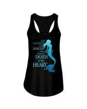 Mermaid she laughed and dance Ladies Flowy Tank tile