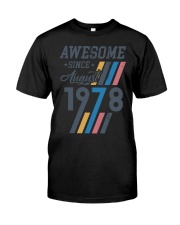 August 1978 Classic T-Shirt front