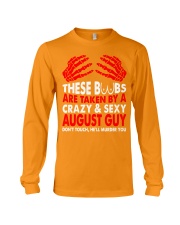 August crazy sexy guy Long Sleeve Tee tile