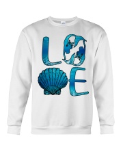 Mermaid love ocean Crewneck Sweatshirt tile