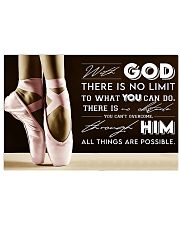 Poster Ballet all thing are posible 36x24 Poster front