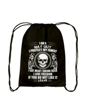 May guy Drawstring Bag thumbnail