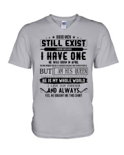 April Good Men V-Neck T-Shirt thumbnail