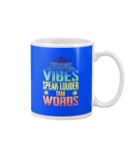 Yoga vibes speak louder Mug tile