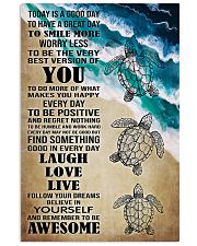 Poster Mermaid today is good day 24x36 Poster front