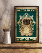 Poster Yoga eff you see kay 24x36 Poster lifestyle-poster-3