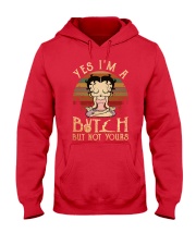 Yoga im not yours Hooded Sweatshirt tile