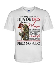 Marzo pero no pudo V-Neck T-Shirt tile