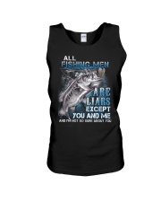 All fishing men Unisex Tank thumbnail