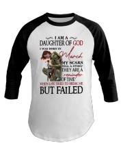 March daughter of god Baseball Tee tile