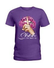 Yoga shhh sut up skull Ladies T-Shirt tile