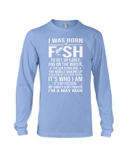 May born to fish Long Sleeve Tee tile