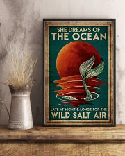 Poster Mermaid wild salt air 24x36 Poster lifestyle-poster-3