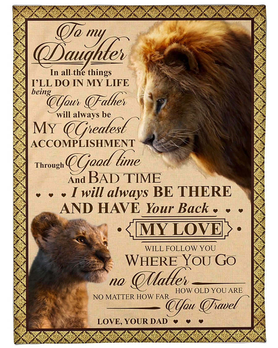 blanket to daughter in all Large Fleece Blanket - 60" x 80"