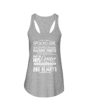 June Painter girl Ladies Flowy Tank thumbnail