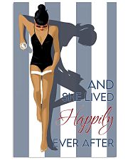 Poster Book and she lived happily 24x36 Poster front