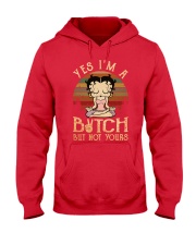 Yoga yes but not yours Hooded Sweatshirt tile