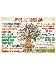 Poster Yoga smile more 36x24 Poster front