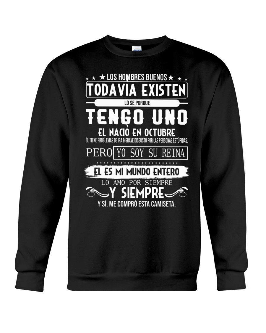 octubre tengo existen Crewneck Sweatshirt