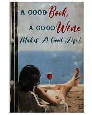 Poster Book a good book 24x36 Poster front
