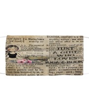 Books package 25 Cloth face mask front