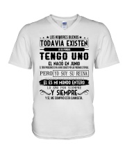 Junio -existen V-Neck T-Shirt thumbnail