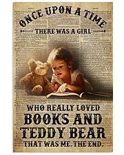 Poster Book book and teddy bear 24x36 Poster front