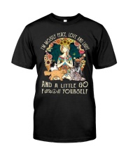 the cats and a little go Classic T-Shirt thumbnail