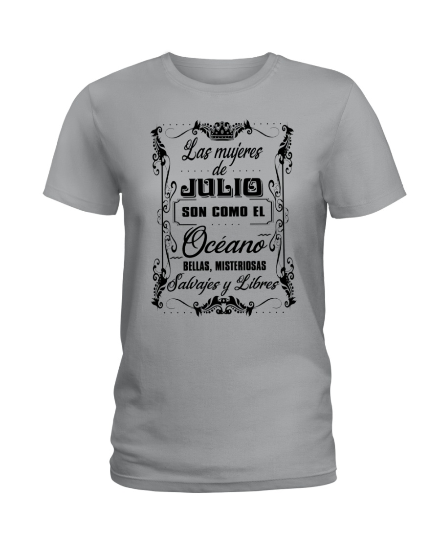 Julio oceano black Ladies T-Shirt