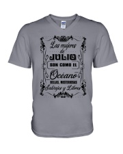 Julio oceano black V-Neck T-Shirt thumbnail