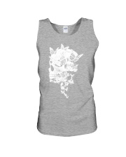 tattoo butterfly Unisex Tank tile